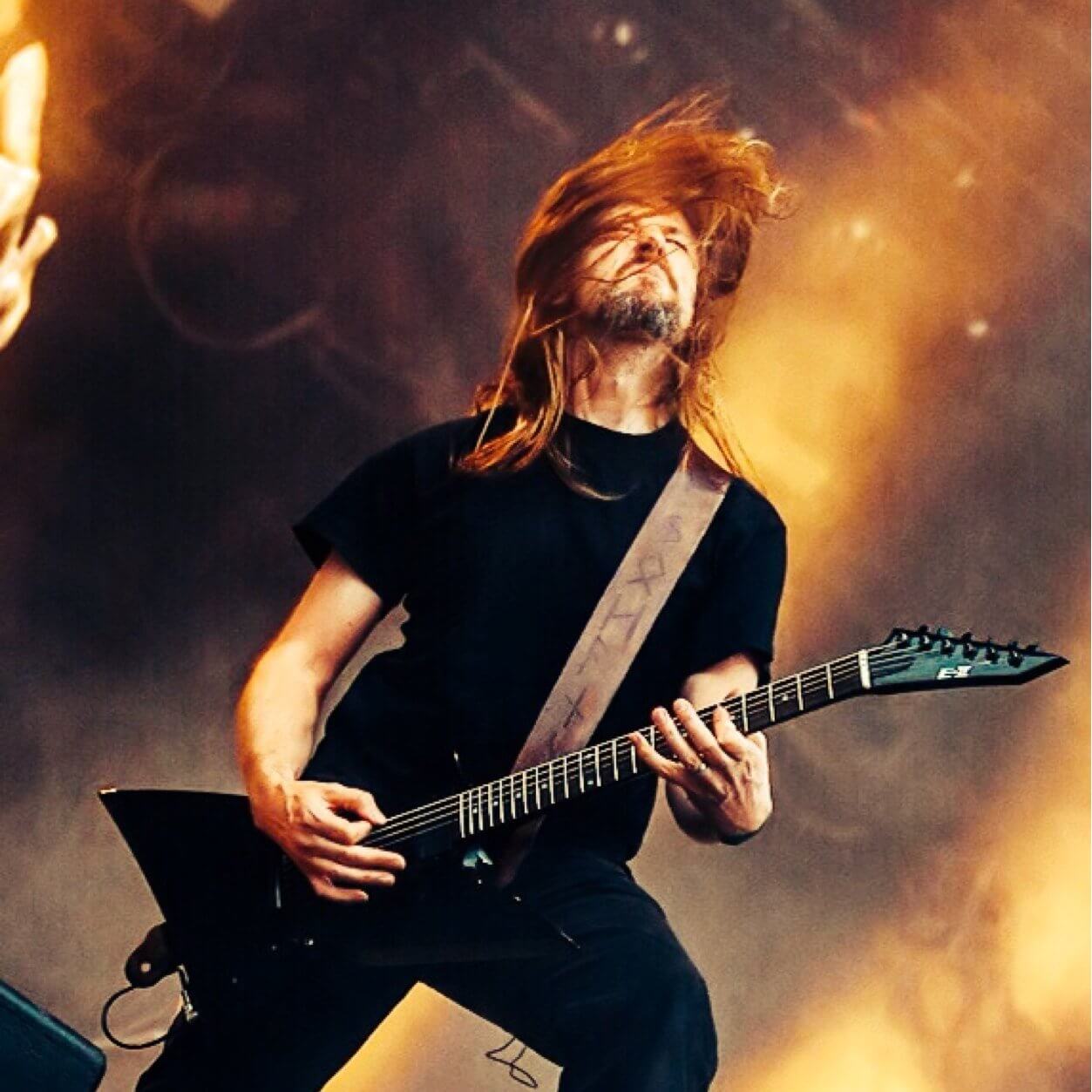 An Interview With Johan Soderberg Amon Amarth S Powerful Guitarist Sentinel Daily Amon amarth (battle field) fabric poster. an interview with johan soderberg